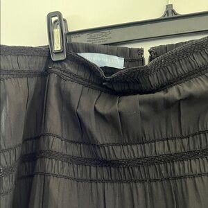 ANTONIO MELANI Black Midi Skirt